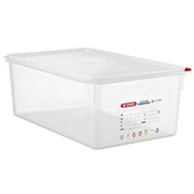 INSERTO HERMETICO C/TAPA PP 1/1 27.5L BLANCA 53 x 32.5 x 20 CM ARAVEN