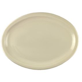 Plato Ovalado 11.5 " Melamina Beige D08 Travessa