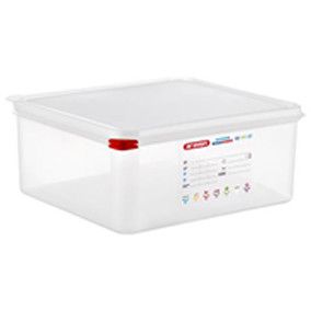 INSERTO HERMETICO C/TAPA PP 2/3 14 L BLANCA 35.4 x 32.5 x 15 CM ARAVEN