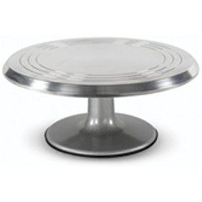 Base p/pastel giratoria 13" Aluminio Bonne