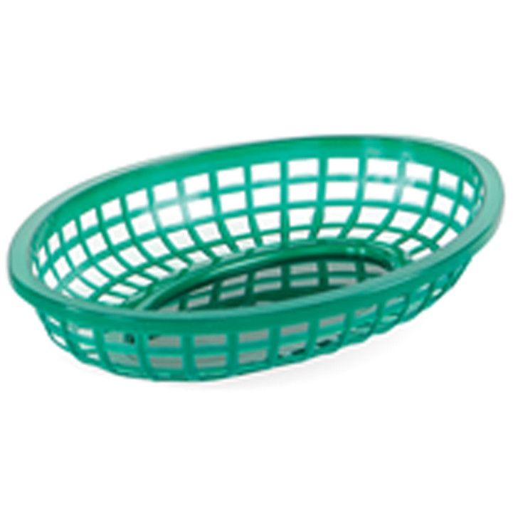 Canastilla economica Plas color verde (9.37"x6"x1.87") Bonne