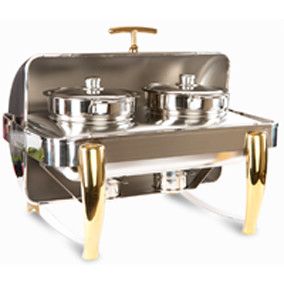 Chafer Caldos de Lujo Plateado Bonne
