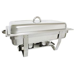 Chafer Acero Inox. 9 Lts de lujo asas reforzados Travessa