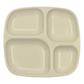 Charola 4 Secc. Melamina Beige D08 Travessa