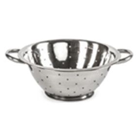 Colador Acero Inox. 20 cm Malla Dble Mgo Plastico Travessa