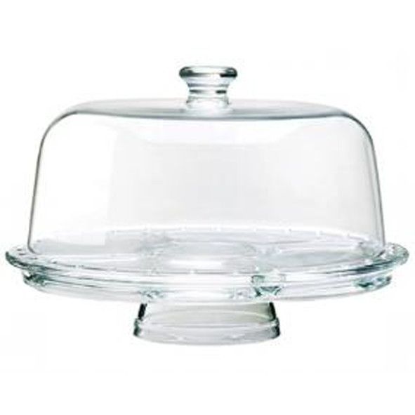 Combo de pie con cúpula de cristal 3710 ml Borgonovo