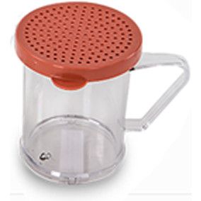 Espolvoreador p/grano mediano PC color rojo Bonne