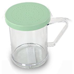 Espolvoreador p/grano fino PC color verde Bonne