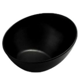Tazon Incl 13 cm Melamina Jet Black Travessa