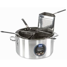 Juego de Ollas p/cocción de pasta 4 pzas aluminio Bonne