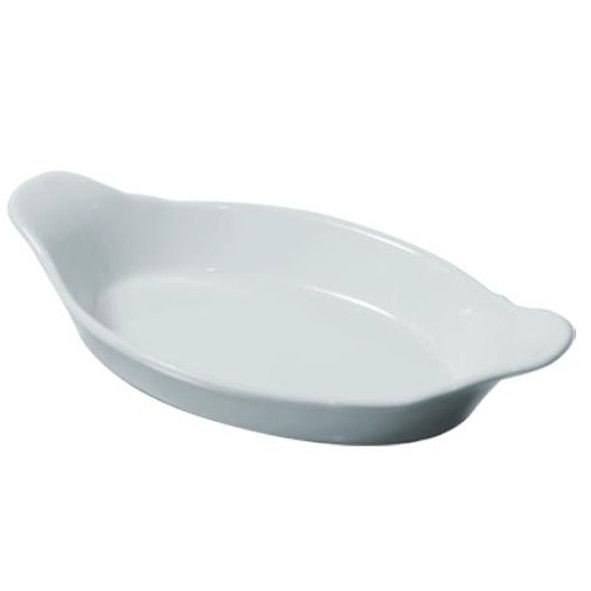 Plato p/gratinar oval 25x14 cm Delta