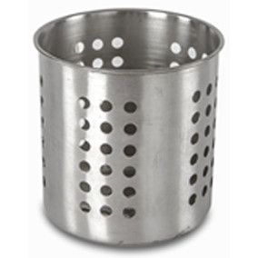 Cilindro p/portacubierto (4.5" x 4.5" x 5.5") Acero inox. Bonne