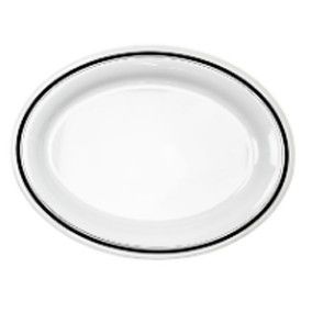 Plato Ovalado 12 " Mel Diaman Zafiro Deco Travessa