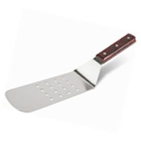 Volteador de pizza perforado 8.5" Mgo/madera Bonne